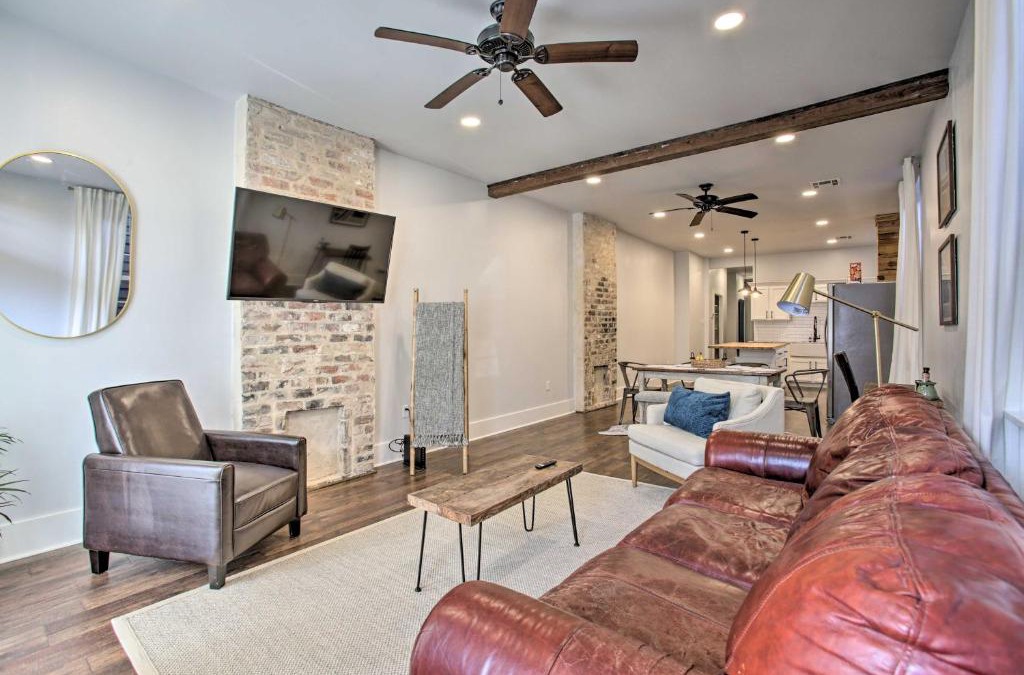 Bayou St. John House | Chic New Orleans Gem with Deck Walk to Cafes!