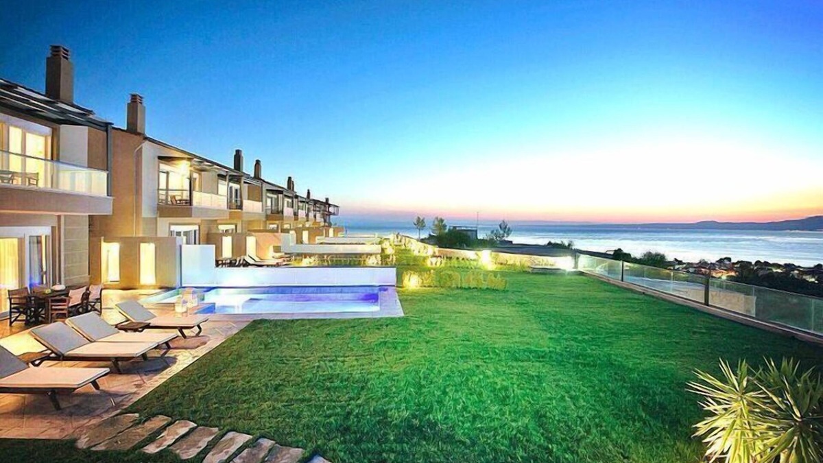 Pallini House | Chic Seaside Villa with Private Pool