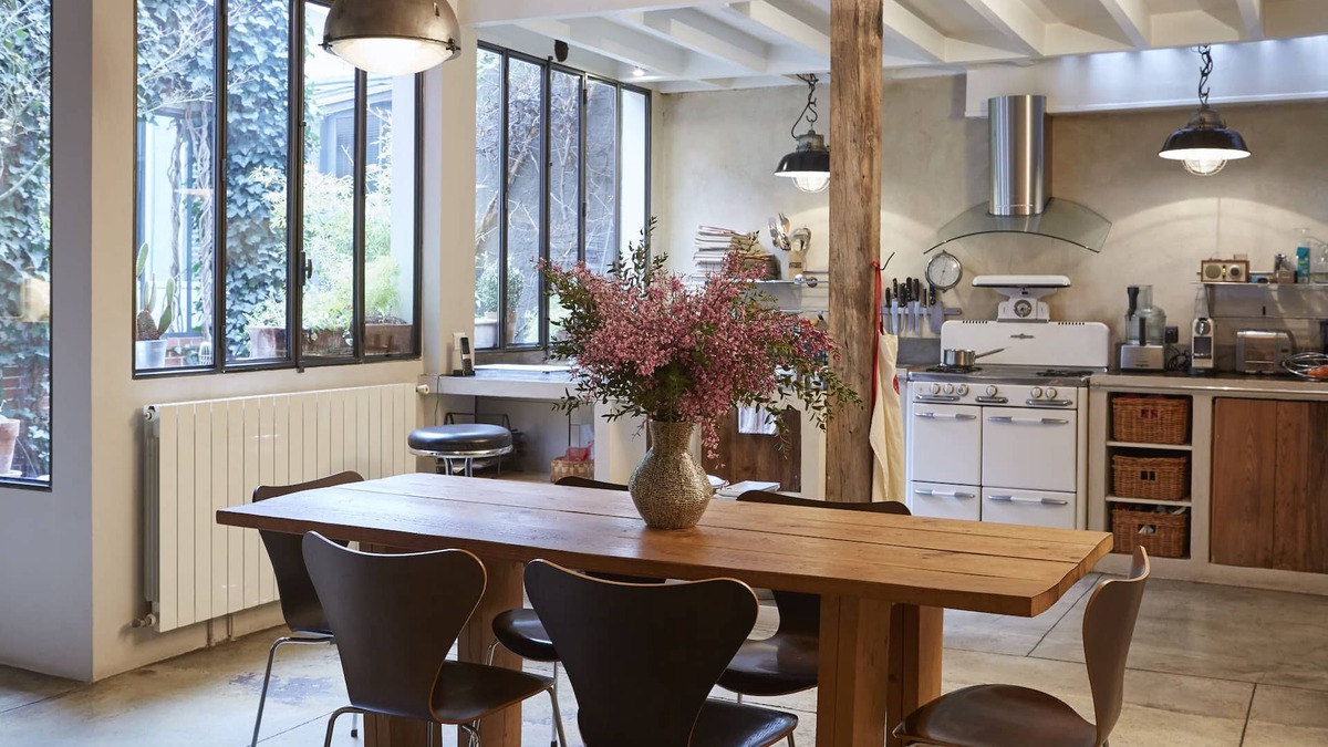 Hopital Saint-Louis Apartment | Chic Spacious Quiet House 125m2 Terrace Heart of Paris Canal St Martin 2 BR A/C