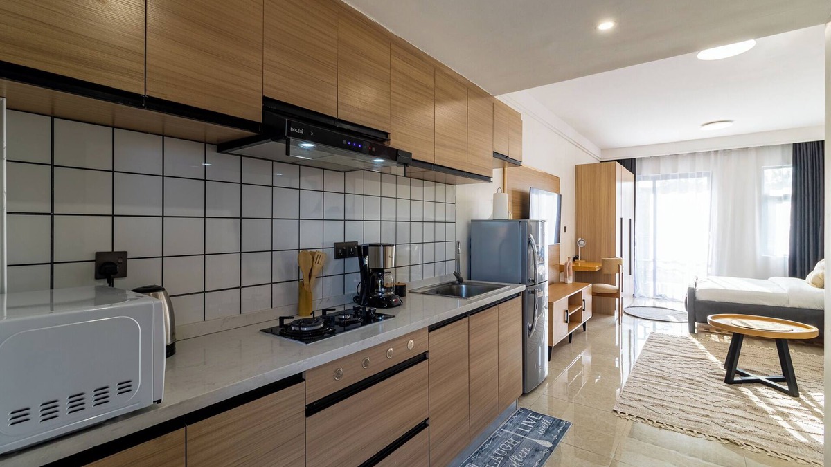 Kitisuru Apartment | Chic studio with WiFi and fitness room in lovely Nairobi
