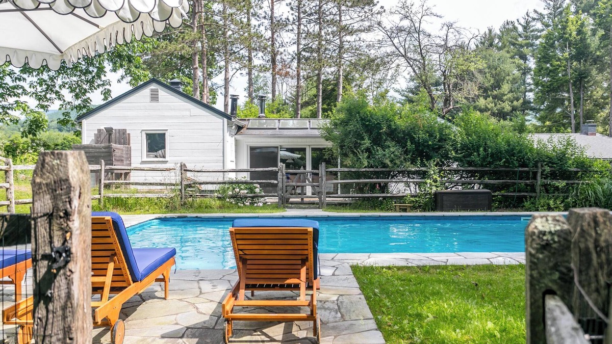 Bearsville Cottage | Chic two Cottage compound with pool and hot tub in a pastoral Woodstock setting.