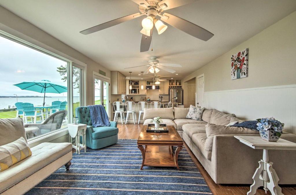 Cambridge House | Choptank River Beach Home with Pier in Cambridge!