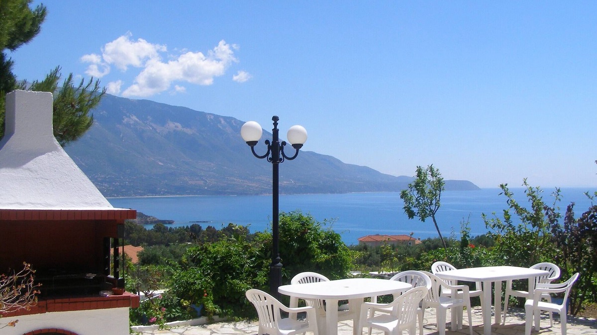 Spartia Villa | Christina Villas 1 - Self-catering Villa in Kefalonia with amazing view sea