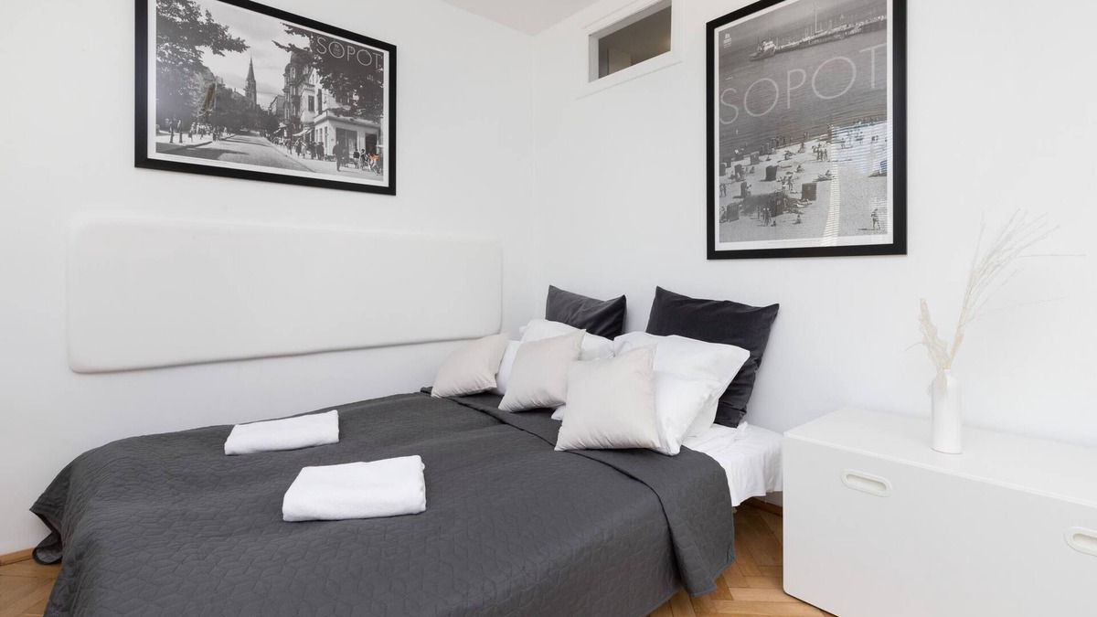 Sopot Apartment | Chrobrego 22 | Atmospheric Studio | Balcony