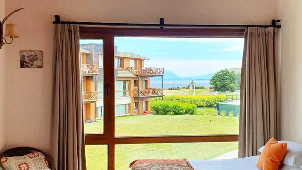 Dina Huapi Condo | Cipres Loft 1st Floor Garden and Lagoon View