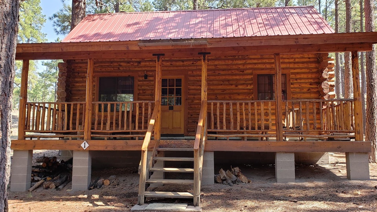 Alpine Cabin | Circle Pine Ranch-"The Real Log Cabin Experience"
