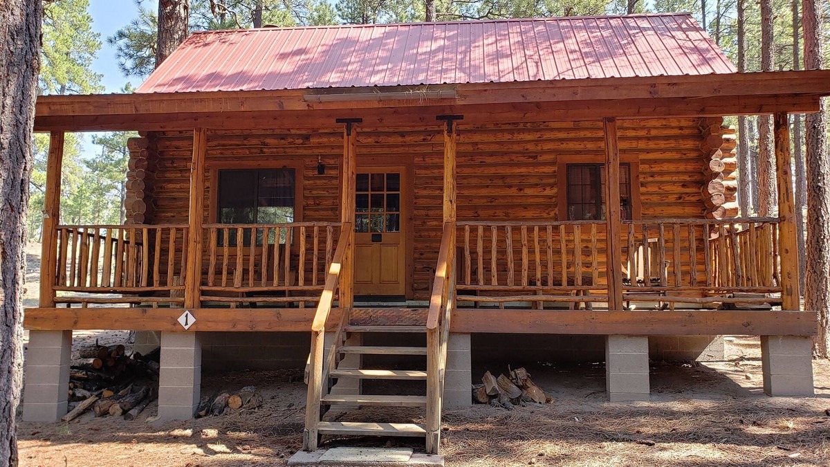 Alpine Cabin | Circle Pine Ranch-"The Real Log Cabin Experience"