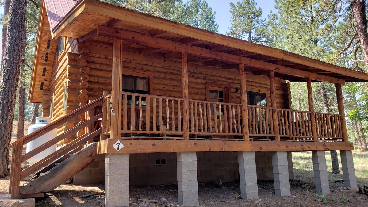 Alpine Cabin | Circle Pine Ranch-"The Real Log Cabin Experience"
