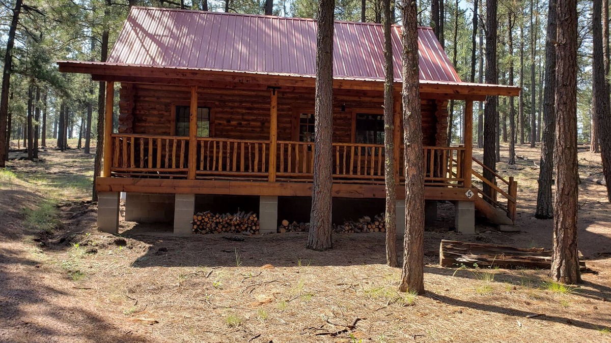 Alpine Cabin | Circle Pine Ranch-"The Real Log Cabin Experience"