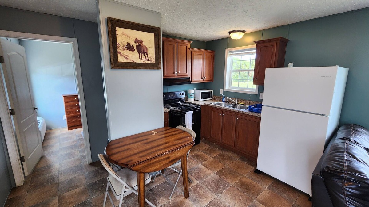 East Glacier Park Village House | Circle R Cabin 8, Private Ranch, Mountain Views