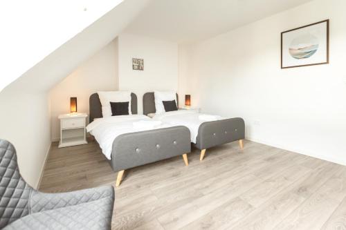 Geestendorf Apartment | City Apartment I zentral, modern, mit Einzelbetten