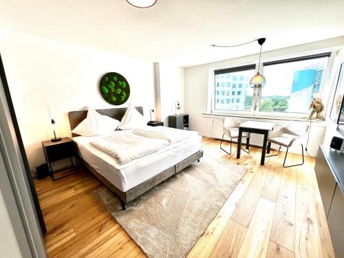 Unterbilk Apartment | City-Apartment mit Rheinblick