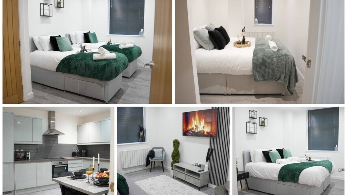 Leicester City Centre Condo | City Centre Luxury Apart |Sofa Bed |WIFI | Netflix
