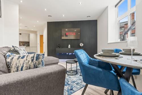 Leicester City Centre Apartment | City Centre Luxury Apartment, Sofa Bed, Netflix, WiFi, Relocators, Contractors, Families Welcome