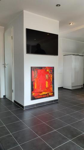 Wolmirstedt Apartment | City Lounge an der Feuerwache mit Außenbereich mit Klimaanlage