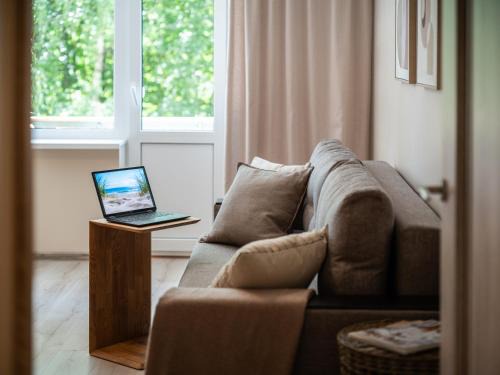 Jurmala Apartment | City Park Quiet Residence - 2 Room Apartment with Balcony & View