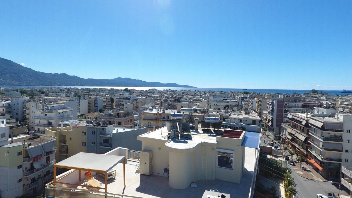 Kalamata Apartment | City Penthouse ENA/Over the roofs of the city