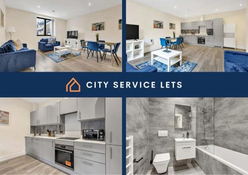 Sutton Apartment | City Service Lets - New London Village 2-bed Excellent transport links with free parking