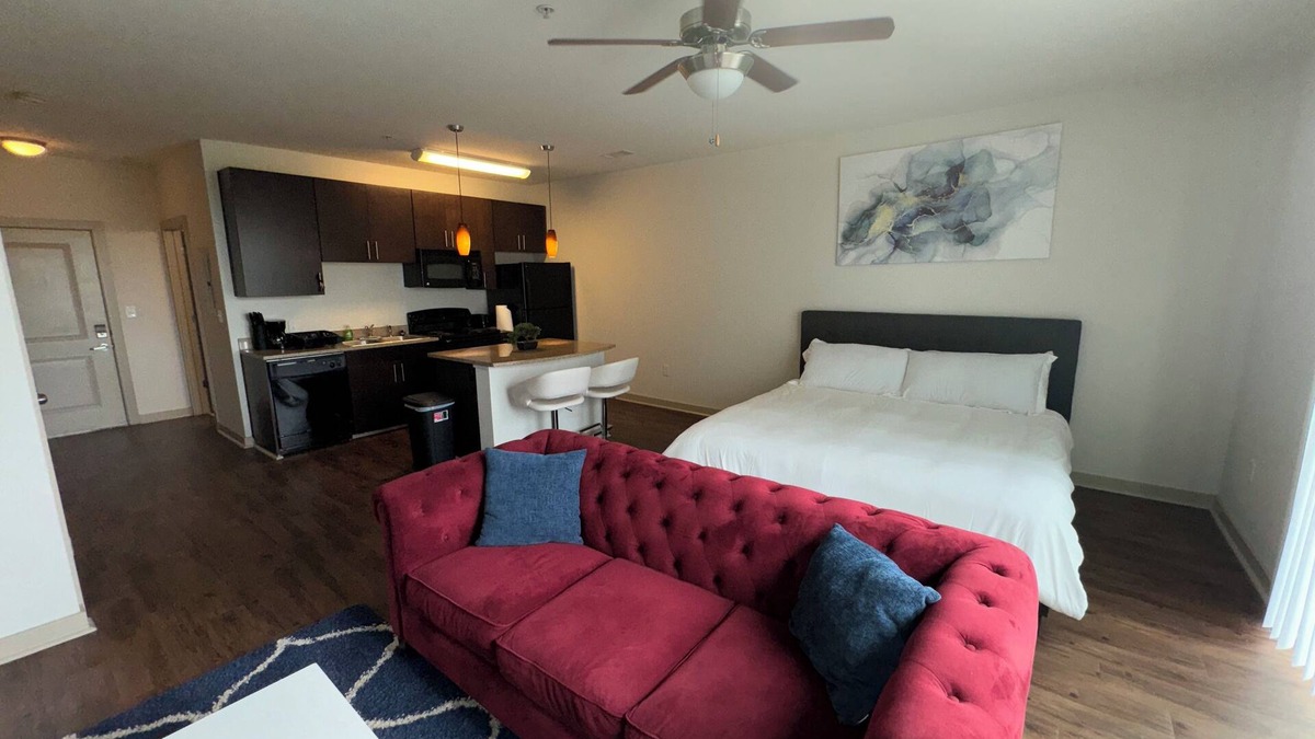 Acipco-Finley Apartment | City View Studio Pool Gym Walk to UAB