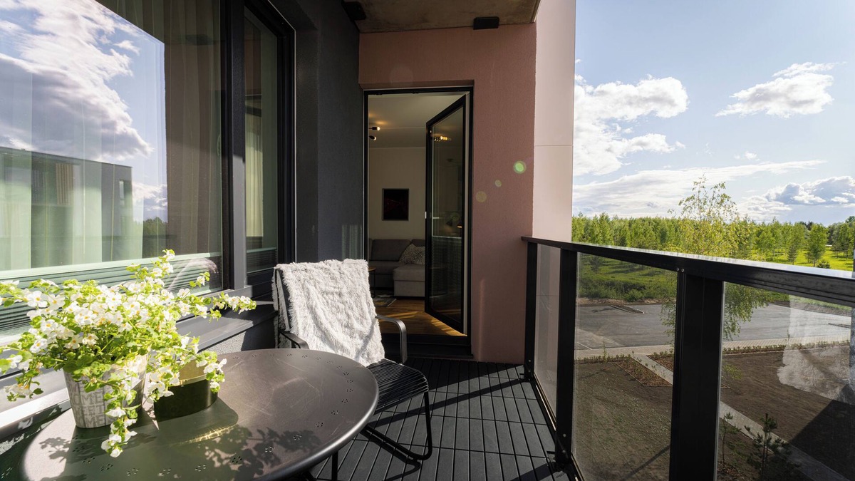 Tartu Apartment | CITYGATE SUNSET BALCONY