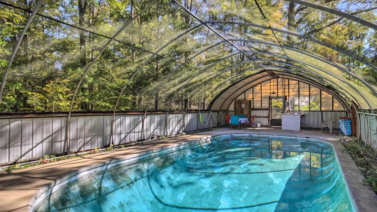 Lincolnton House | Clarks Hill Lake Area Home w/Pool & Dock!