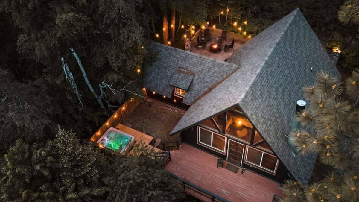 Whitefish House | Classic A-frame - Sleek Modern Interior