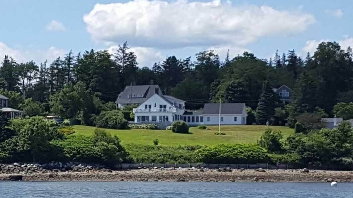 Castine House | Classic Coastal Maine Retreat with Private Beach & Spectacular Waterfront Views