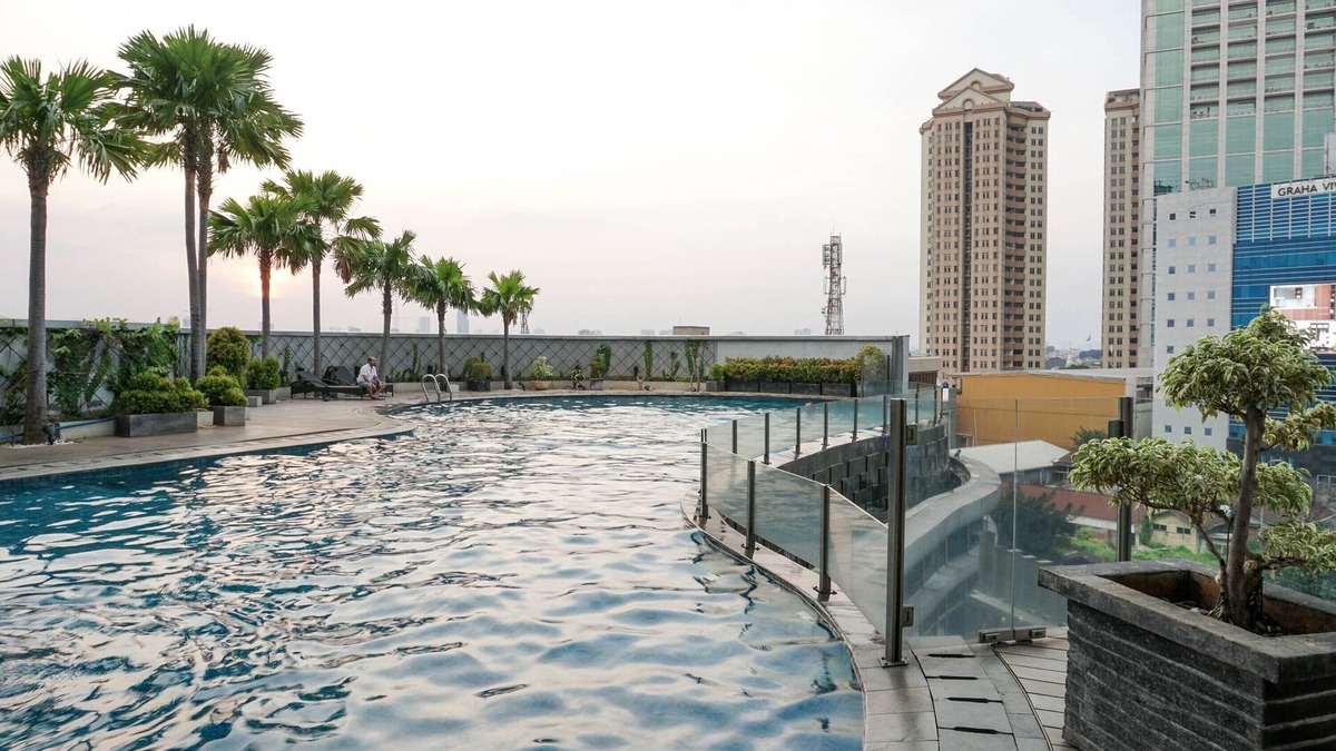 Slipi Apartment | Classic Elegance Combined 2Br At Gp Plaza Apartment