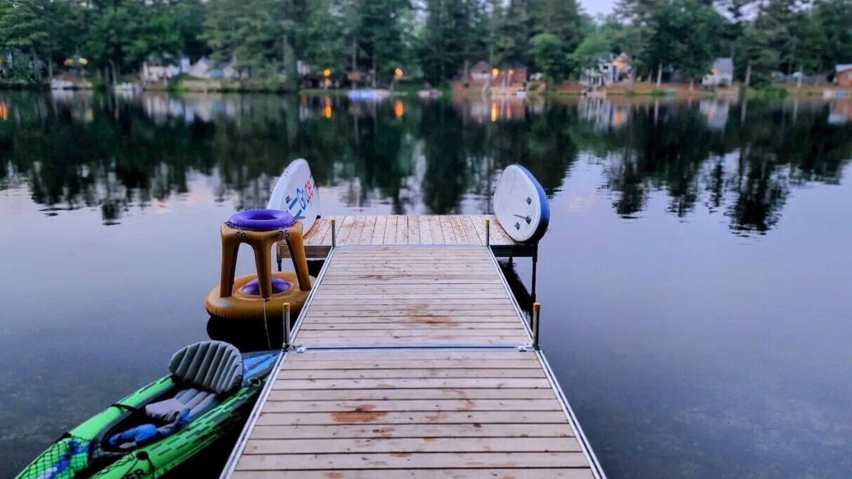 Windham Cabin | Classic Maine Cabin, Private Waterfront Easy Access to Nearby Amenities