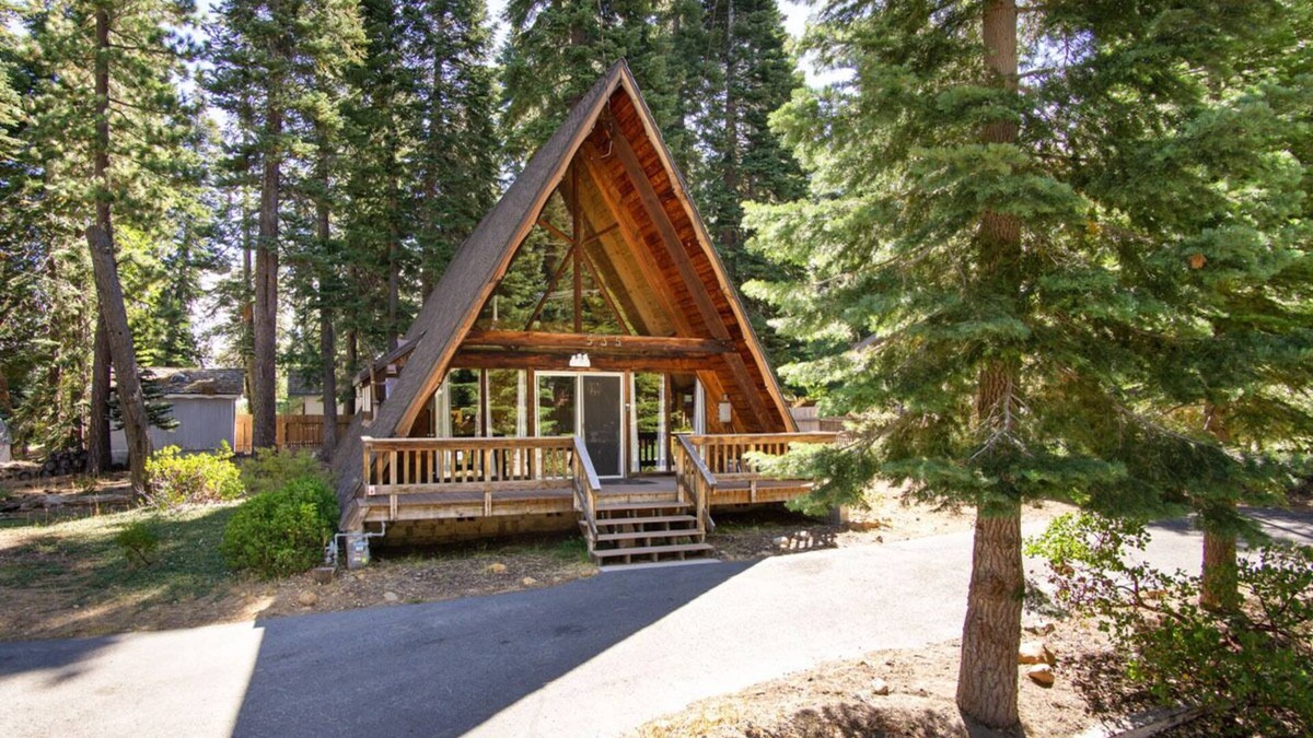 Comstock Acres Cabin | Classic, Pet-friendly A-Frame Styled Cabin with WiFi