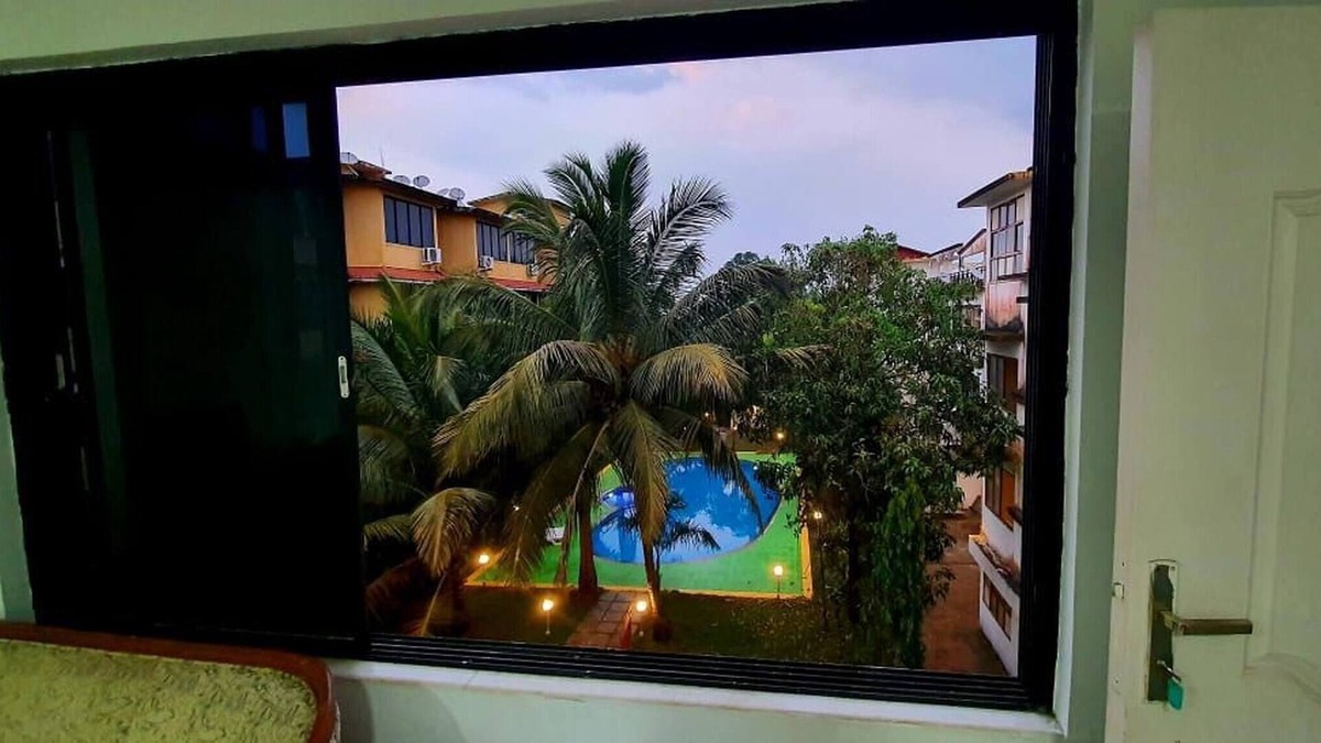 Vagator Apartment | Classic Room With Pool Near Vagator Beach.