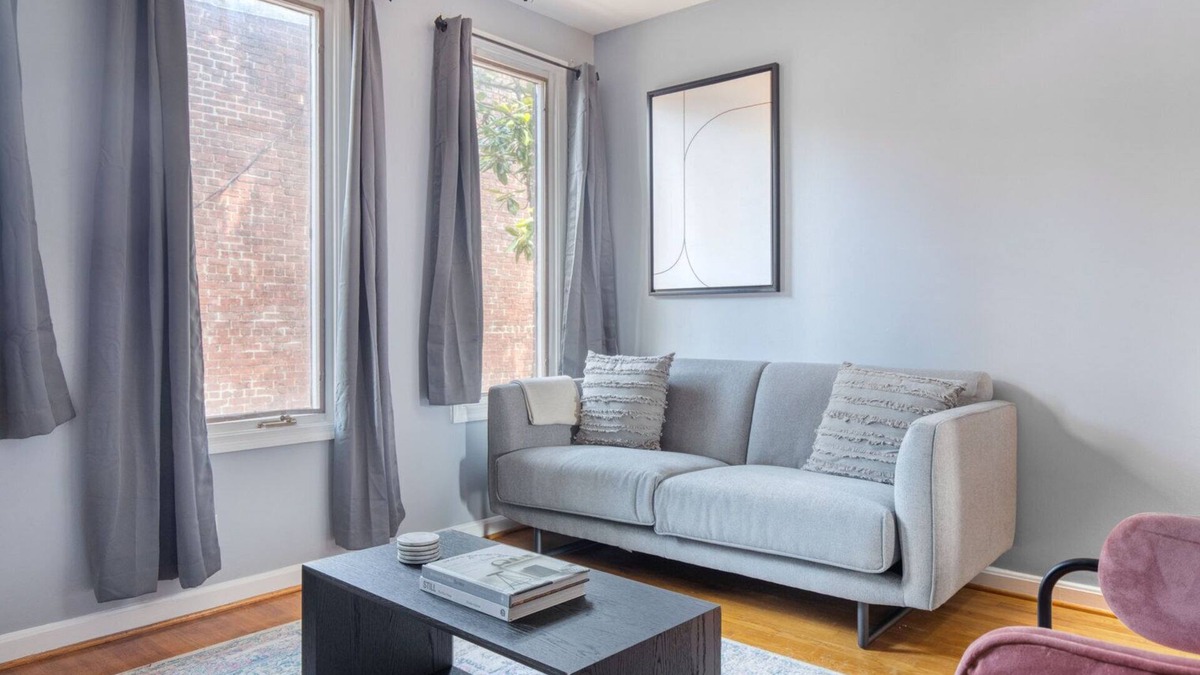 Georgetown Apartment | Clean Georgetown 2BR w/W/D, nr Embassy Row & Nightlife, by Blueground