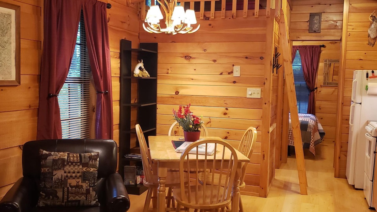 Waynesville Cabin | Clean, private cabin just 3 miles to Waynesville on a paved road. 1 of 2 cabins