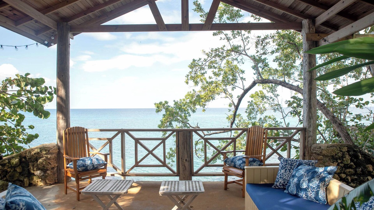 Orange Bay Villa | Cliffhouse - 5br villa - stunning sunset, snorkeling, tennis, seaside cuisine
