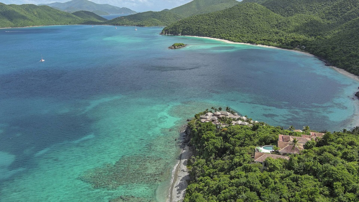 Maho Bay Quarter Villa | CliffHouse: PRIVATE 12,000SF Lower Peter Bay Villa 4 BR/Non-Toxic Villa