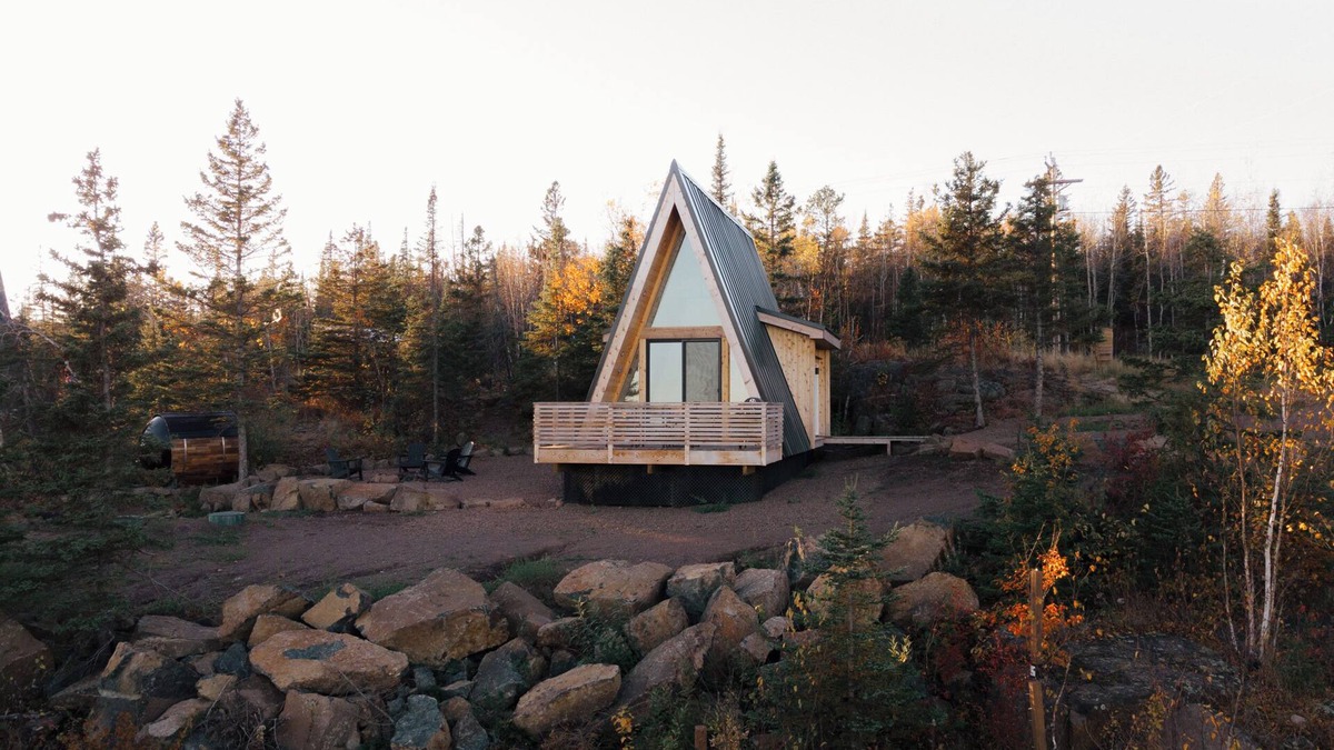 Beaver Bay Cabin | Cliffside A-Frame