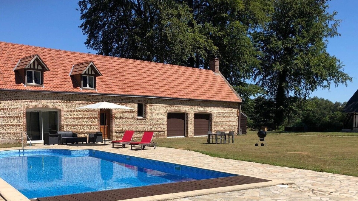 Ecrainville House | Clos Céleste - Campagne D'etretat - Piscine et spa - Chambre B