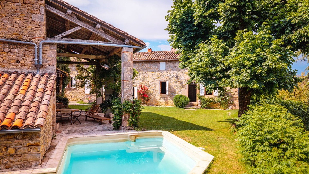 Saint-Michel-de-Vax Ski Chalet | Clos Saint Michel - Pool - Nature and Calm