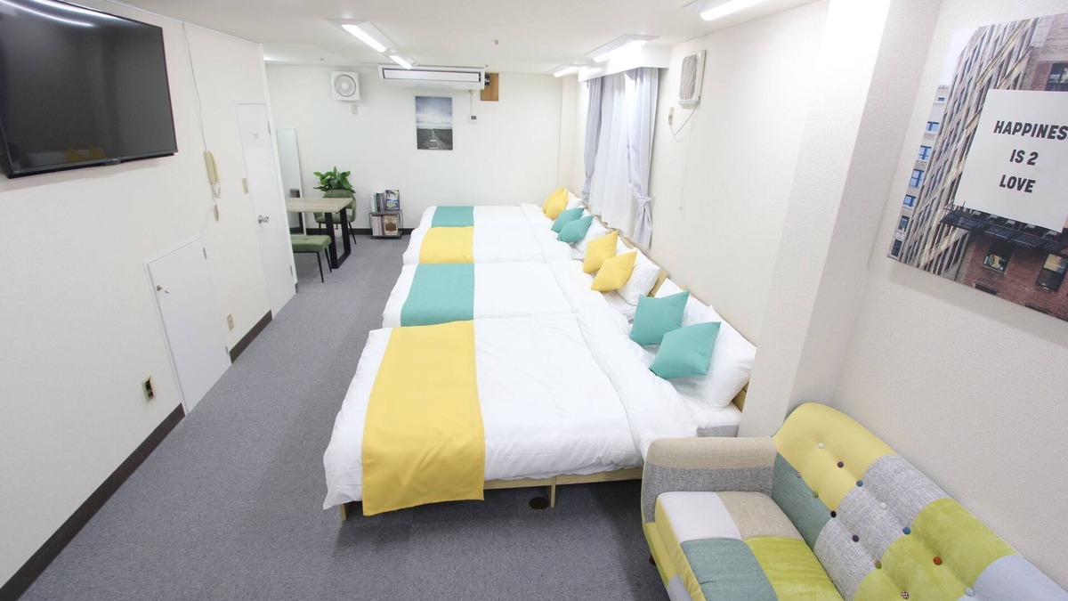 Umezato Apartment | Close to popular areas Nakano and Koenji! 7 min walk from Shin-Koenji station/8 people can stay/keep luggage ok/Wifi