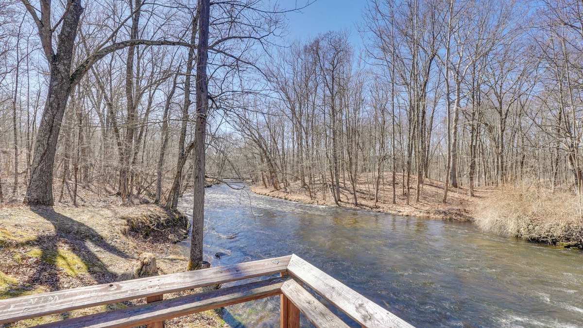 Westbrookville Apartment | Close to Trails: Studio w/Water Views