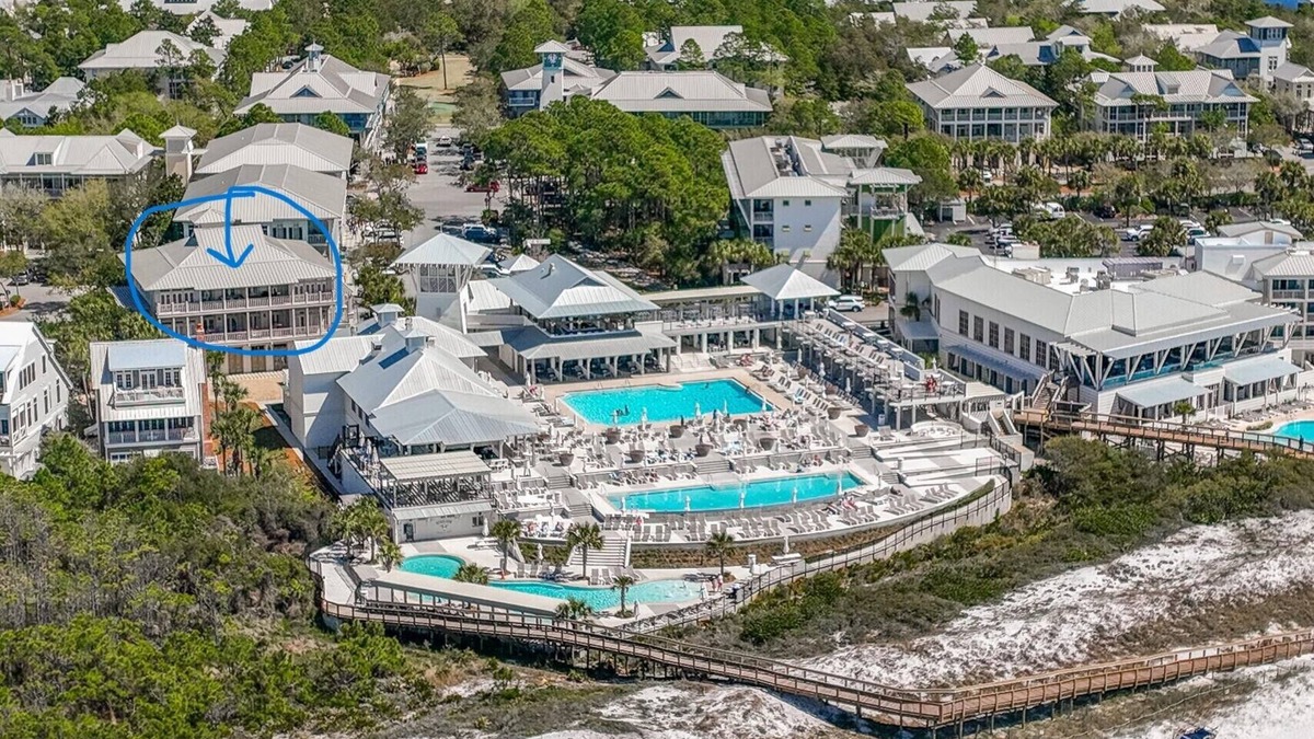 Beach District Condo | Closest Condo to the Watercolor Beach Club and the Beach Access