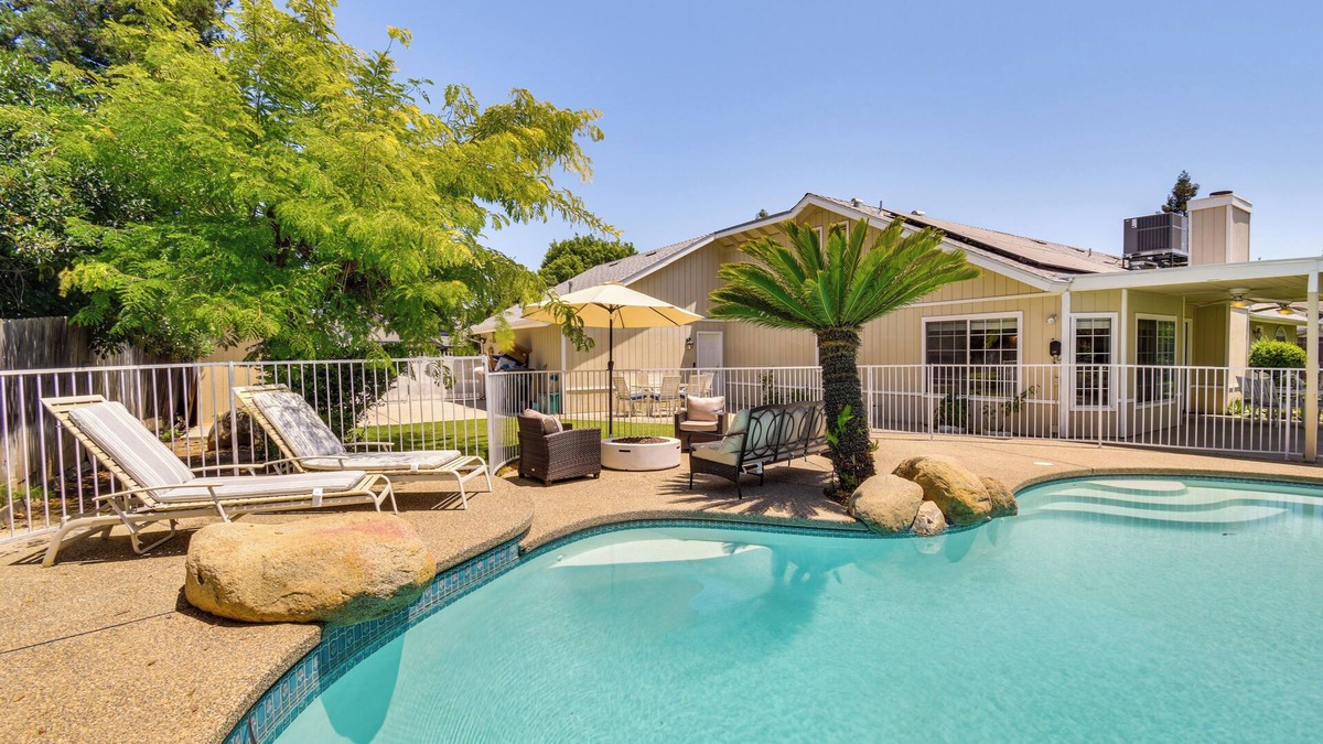 Clovis House | Clovis Family Home: Private Pool, Near Old Town!