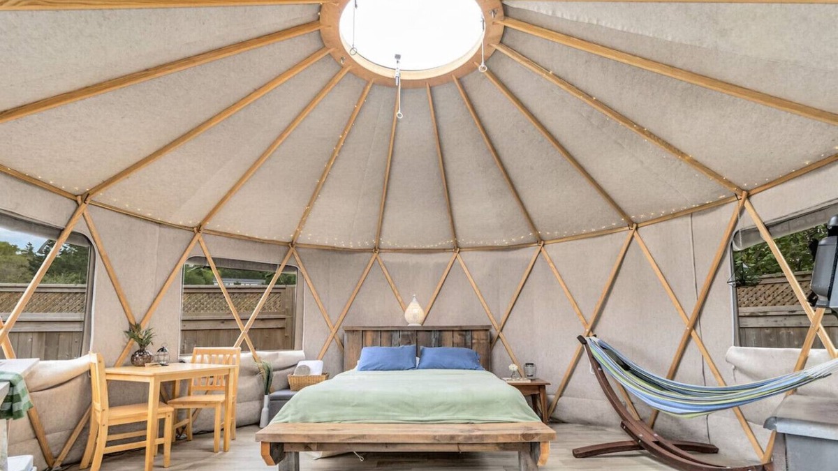Lunenburg RV Rental | Coastal Comfort Yurt