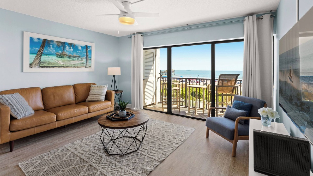 Cocoa Beach Condo | Coastal Escape Oceanfront Corner Unit with Heated Pool and Resort Amenities
