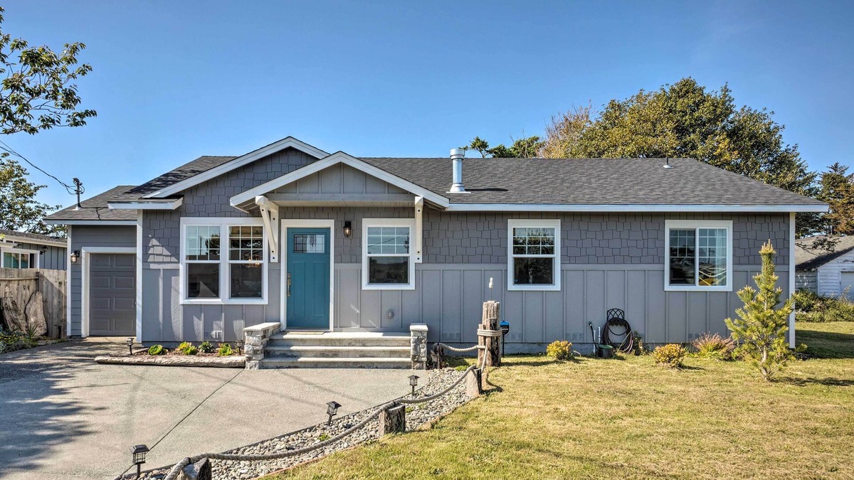 Crescent City North House | Coastal Getaway by Pebble Beach & Redwoods!