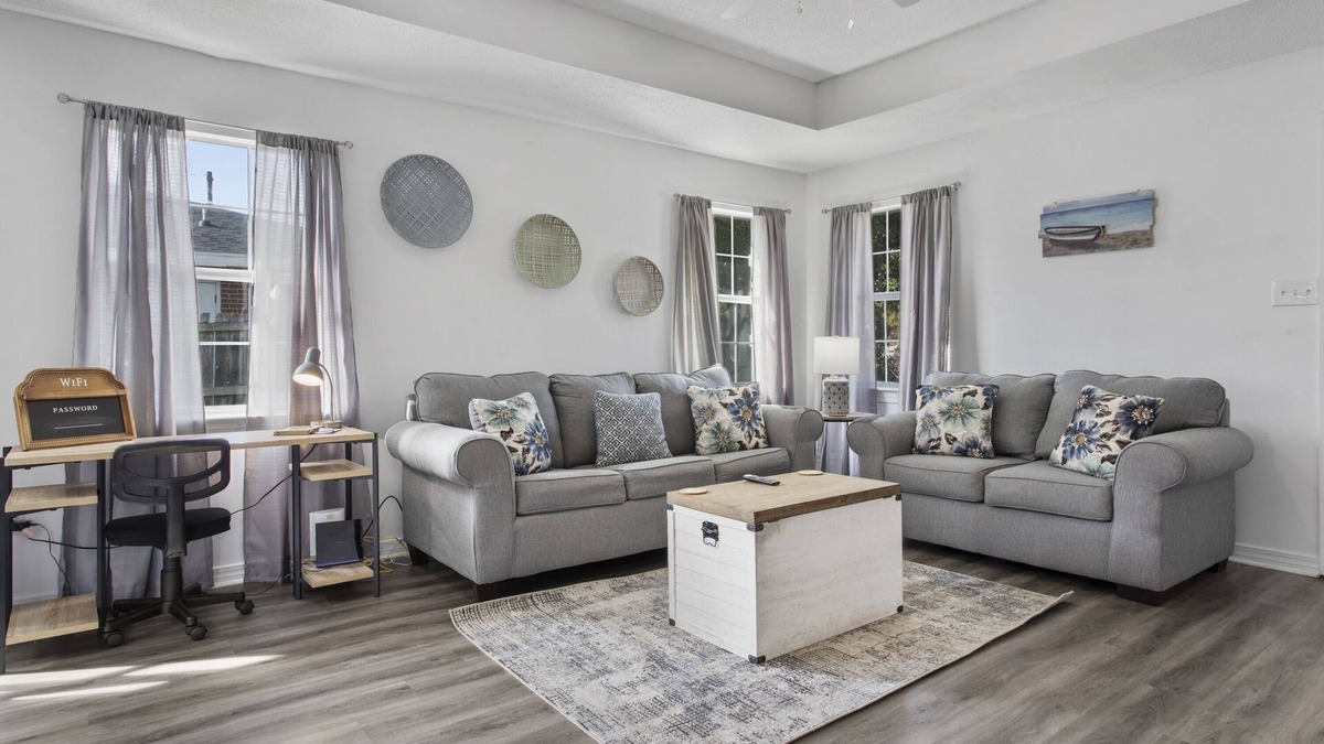 Mississippi City Apartment | Coastal Inspired Duplex. Close to the beach! #1