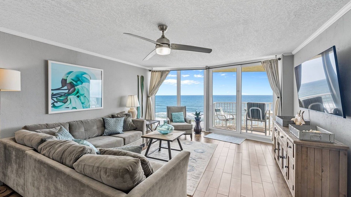 Daytona Beach Shores Condo | Coastal Luxury - Shores Club Unit 604