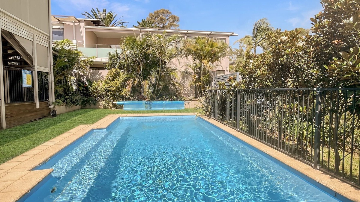 Batehaven House | Coastal Upper-Level Home with Pool Access