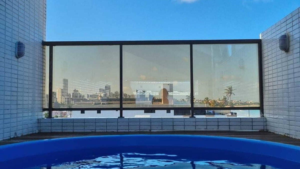 Loteamento Oceania II Apartment | Cobertura Beira mar com Piscina e Churrasqueira Privativa