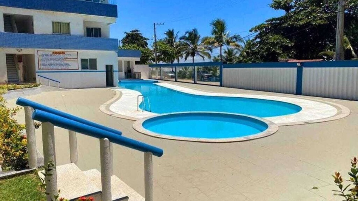 Piuma Apartment | Cobertura Duplex cm Vista do Mar e Piscina,cond.village das Ondas.pé na Areia